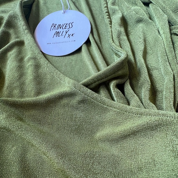 Princess Polly Party Time Mini Dress Green - Picture 8 of 8